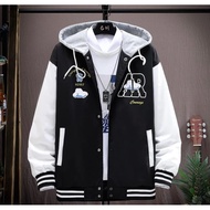 Varsity Baseball Hoodie Jacket | AR CLOUDE Baseball | Varsity Jacket Vintage | Korean Baseball Jacke