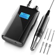 Beloving Portable Nail Drill Machine,30000RPM Rechargeable Electric Nail File Professional with Spee
