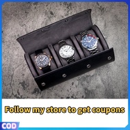 Premium Watch Box 1 Slot 2 Slots 3 Slots Leather Portable Travel Watch Storage Box Organizer Box