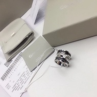 Ck New Style Ring, Titanium Steel Material Original Engraved White Gold Size Number 5,6,7,8,9,10,11 