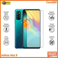 Tempered Glass Infinix Hot 9 Anti-Scratch 9H Premium Quality Glass (temper glass)