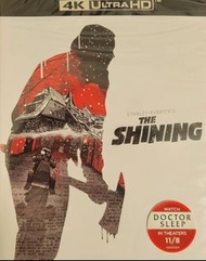 The Shining 閃靈 4k Blu Ray 美版4k藍光 有中文字幕 Stanley Kubrick Jack Nicholson