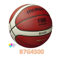 Basketball MOLTEN BG4500 (SIZE:7) B7G4500 Free Carry Net & Needle
