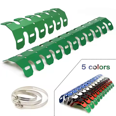 Motorcycle Motocross Dirt Bike Exhaust Pipe Crash Protector For Kawasaki KX KLX KDX 65 85 100 125 15