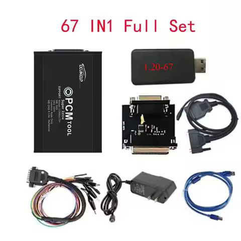 PCM FLASH 67IN1 V1.20 V1.21 PCMflash ECU Programmer OBD BENCH BOOT 1.21 1.20