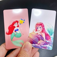 🇸🇬 4.4 DISNEY MERMAID EZLINK CARD STICKERS / CUSTOMISE / DISNEYLAND / BABY GIRL STUDENT CARD / MERMAID GIFTS