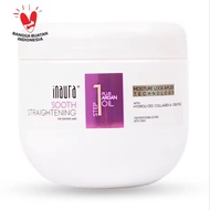 Inaura Sooth Straightening 1.000 ML/ 1kg - Untuk Rambut Yang Rusak & Diwarnai Dengan Proses Bleachin