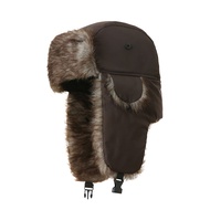 Topi Rusia Musim Dingin Topi Ushanka Russian Hat Bomber Bulu