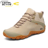 Camel Active Official Outdoor Climbing Boots Men's and Women's Couples Mid-Top Waterproof Non Slip F