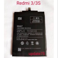 Baterai Xiaomi Redmi 3 Redmi 3S Redmi 4X Bm47 Original