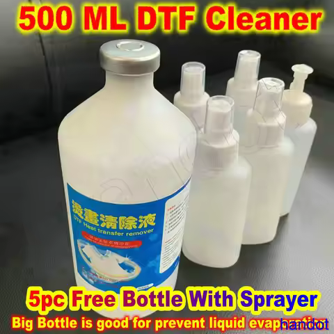 Dtf Printing Remover Screen Printed Remover Liquid DTF Cleaner Adhesive Remover For Direct To Film C