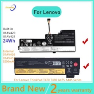 01AV422 01AV423 Laptop battery For Lenovo ThinkPad T480 A475 T470 A485 TP25 01AV425 01AV426 01AV427 