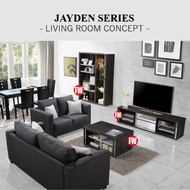 JAYDEN SERIES LIVING ROOM CONCEPT / TV CONSOLE / COFFEE TABLE / DIVIDER DISPLAY CABINET / TV CABINET