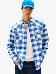Tommy Jeans - Regular Fit Flannel Check Western Shirt