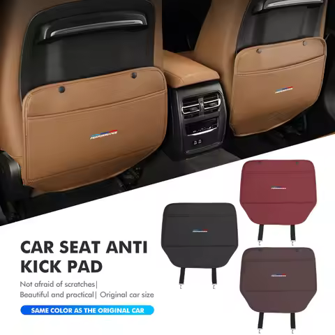 Car Seat Storage Anti Kick Protective Cover Pad Accessories For BMW 1 2 3 5 7 Series X1 X2 X3 X4 X5 
