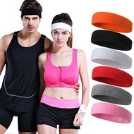 Pure Cotton Sports Breathable Cotton Headband For Basketball Yoga Fitness Running Hairband T7o7