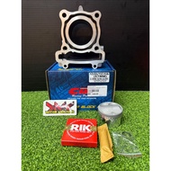 CMS BLOCK BLOK 57 57MM PISTON SEMI DOME FJN 135LC Y15 Y15ZR LC135 LC + RIK PISTON RING
