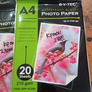 Glossy photo paper VERTEX