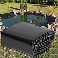 Toriexon LDPE Pond Liner for Outdoor Pond, 10x15FT 20 Mil Waterproof Pond Liner for Fish Pond, Garden Fountain, Waterfall