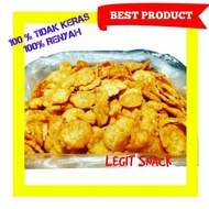 500 Gram Emping Manis Tipis Renyah / Keripik Belinjo Manis Kecil Tipis / Kripik Melinjo