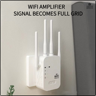 [unon] 5G 2.4G Dual Band WiFi Repeater Signal Amplifier Router 1200Mbps/300Mbps Signal Booster Netwo
