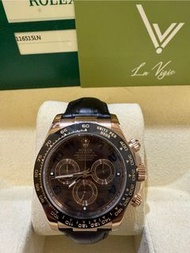 （Sold) Rolex 116515 116515ln old choco leather strap daytona