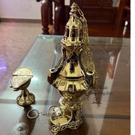 3-sided Incense Burner Catholic Serve Item - Catholic gift