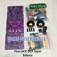 Terbaru Paket DIY D2K5 fullbridge class d Power Amplifier dobel