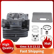 44MM 52CC Cylinder Assy 1E44F-5 44F-5 44-5 BG520 CG520 Assembly Piston Kit Ring Pin Clip Rebuild Tri