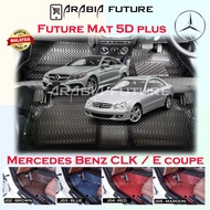 Mercedes Benz CLK E coupe W208 W209 W207 FUTURE Carmats Car Floor mat Carpet Kereta Custom Made PU L