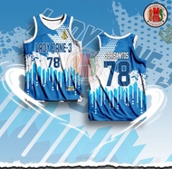 CUSTOMIZED JERSEY (LADY JANE-3) (CUSTOM JERSEY NAME/SURNAME/NUMBER) | FULL SUBLIMATION | NBA CUT