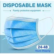 【phi COD】surgical face mask fda approved 3 Ply Blue Disposable Surgical face Mask 50Pcs