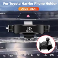 Toyota Car Mobile Phone Holder for Harrier XU80 Dedicated Hand Phone Holder Gravity Phone Stand Air 