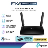 TP-Link Archer MR200 | AC750 Dual Band 5Ghz 4G LTE Wifi Sim Router Modem For Celcom/Maxis/Digi/ Umob
