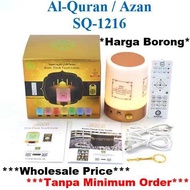MY stock🇲🇾 Al-Quran Azan Speaker Touch Lamp 30 Juzuk Zikir Ruqyah Nasyid Audio Model SQ1216