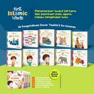 MINI BOARDBOOK First  ISLAMIC WORD  Learning Time Animal World My First Word Seri Adab Anak Islam Be