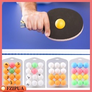 FZIPUA 12PCS Good Quality Daily Training Dia.40mm Table Tennis Balls Parent-child Interaction Ping Pong Ball High Elasticity