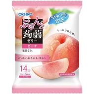 +東瀛go+ ORIHIRO 單口味蒟蒻果凍 120g 6個入 梅子/綜合水果 擠壓式果凍 低卡果凍 日本必買 日本原裝