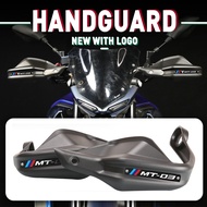 MT 03 25 Handlebar Handguards Shield For YAMAHA MT03 MT25 2015-2023 Motorcycle Accessories MT-03 MT-25 Hand Guard Protector Lever Handle Guards Handguard