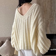 女式寬鬆毛衣 女式套頭毛衣 羊毛衫