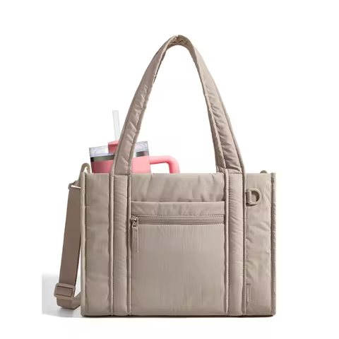 BAGSMART Small Tote Bag for Women Lightweight Crossbody Bag with Zipper Mini Shoulder Bag for Travel