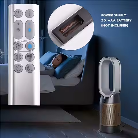 DT23 Replacement Remote Control for Dyson PH01 PH02 PH04 Air Purifier Humidifier Bladeless Fan Works
