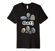 Oof Stones Meme Stones Saying Oof Meme Premium T-Shirt