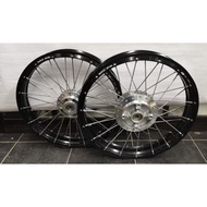 [Tubeless] BLACK Velocita XCEL RIM With Bearing, Hub&amp;Spoke PNP (1.6F/1.6R) &gt; LC5S/125Z