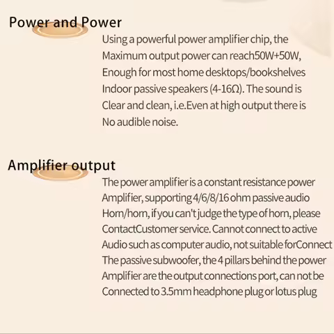 CS8673E 50Wx2 Digital Audio Power Amp Class D Audio Power Amplifier Bluetooth-compatible 5.0 Plug an