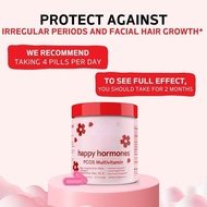 Happy Hormones PCOS Multivitamin | Myo-Inositol & D-Chiro Inositol for Hormonal Balance & Cycle Regu