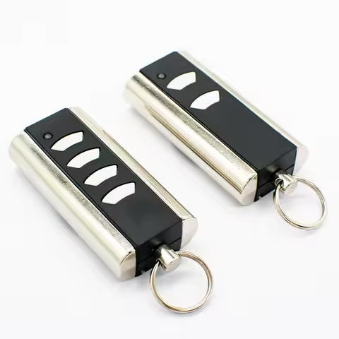 2PCS NORMSTAHL Garage Door Remote Control Transmitter Gate KeyFob RCU 433 2K 433.92MHz Rolling Code