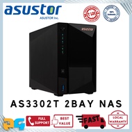 Asustor AS3302T 2Bay NAS / Quad Core CPU / 2Gb DDR4 / 2.5GBPs LAN