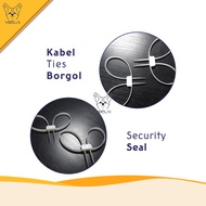 [SATUAN]  Kabel Ties Cable Tie Plastic Security Seal Segel Koper Panel Container