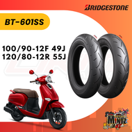 ยาง BRIDGESTONE BATTLAX BT-601SS 100/90-12F 49J 120/80-12R 55J